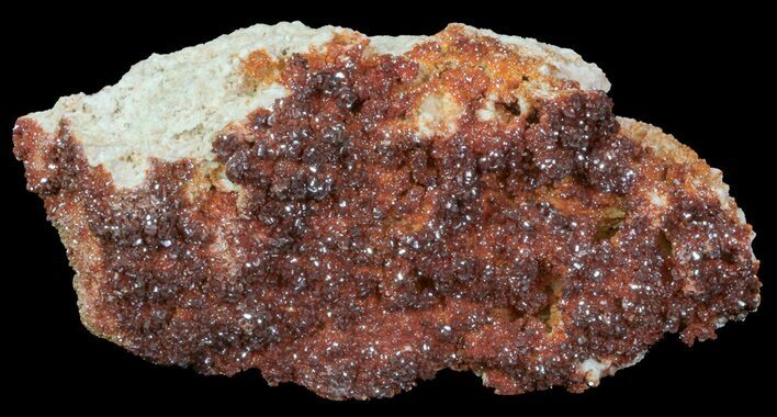 Ruby Red Vanadinite Crystal Plate - Morocco #64829